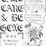Take Care & Be Gone: Art Opening Reception Aug. 9