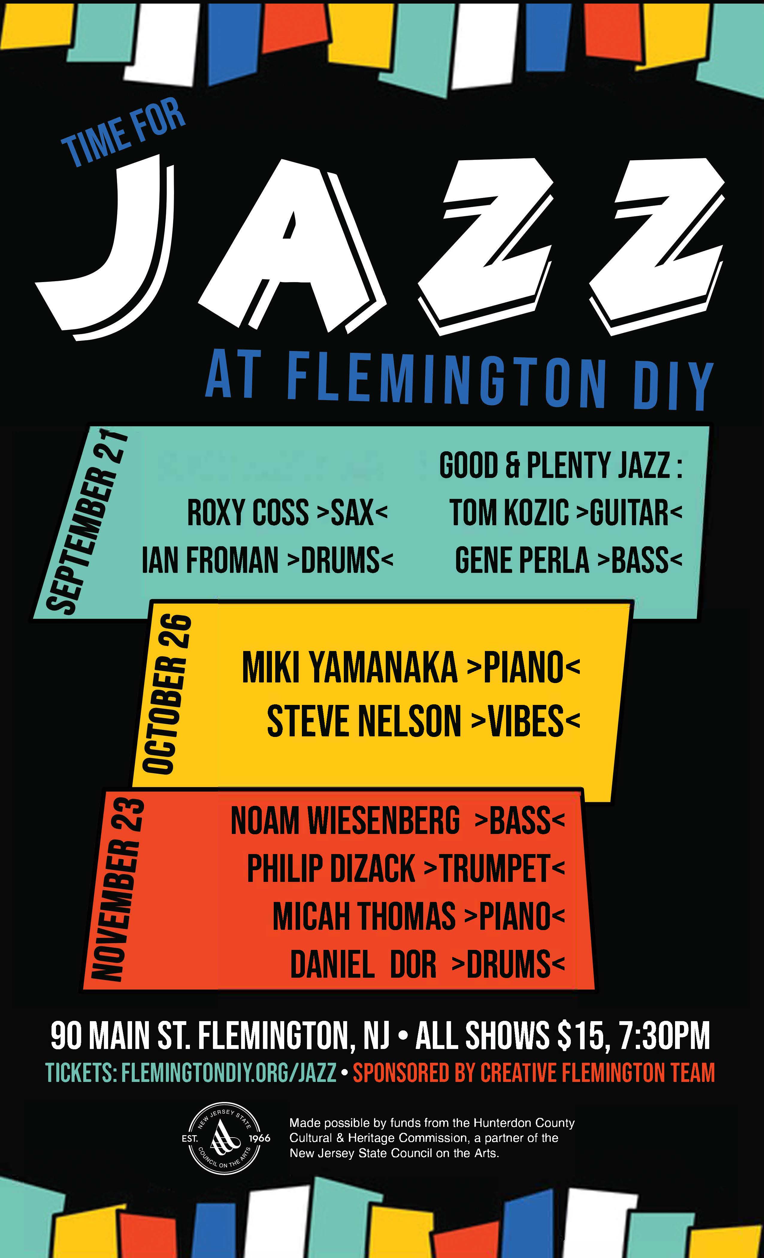 Live Jazz 2024 – Flemington DIY