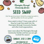 Mar. 12: Seed Swap