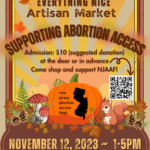 Nov. 12: Abortion, Spice, & Everything Nice: an artisan market supporting Abortion Access