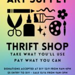 Dec. 16: Art Supply Thrift Sale
