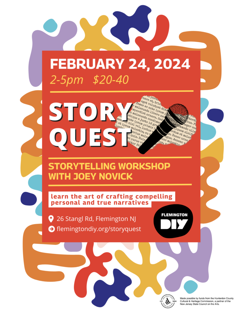 Feb 24: STORYQUEST Storytelling Workshop