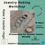 Mar. 20: Jewelry Making Workshop – Stacker Ring